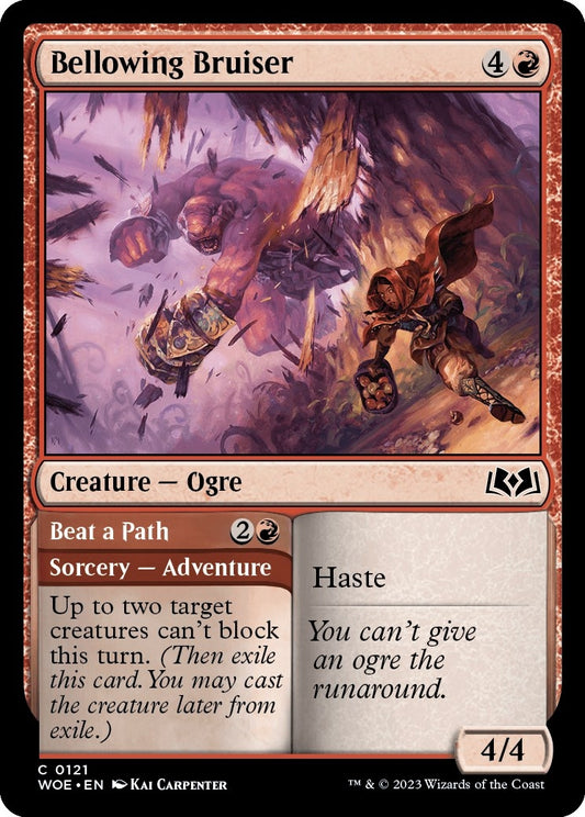 Bellowing Bruiser (121) (Wilds of Eldraine)