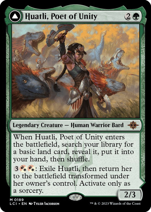 Huatli, Poet of Unity (189) (The Lost Caverns of Ixalan)