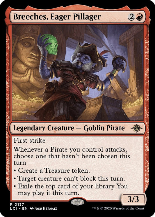 Breeches, Eager Pillager (137) (The Lost Caverns of Ixalan)