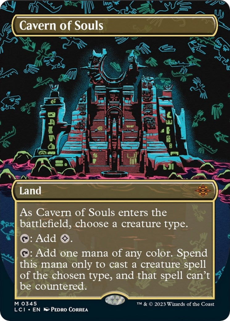 Cavern of Souls (0345) (Borderless) (345) (The Lost Caverns of Ixalan)