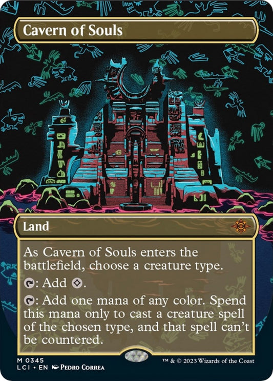 Cavern of Souls (0345) (Borderless) (345) (The Lost Caverns of Ixalan)