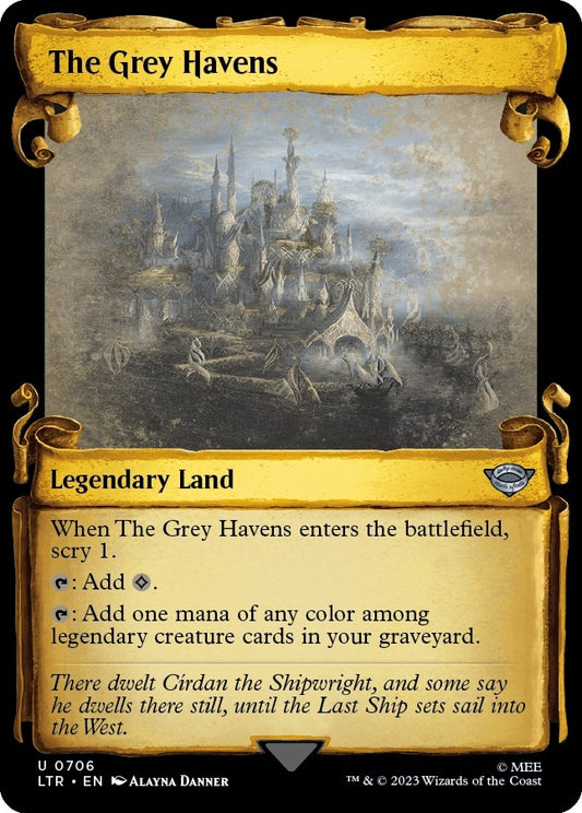 The Grey Havens (Showcase Scrolls) (706) (Universes Beyond: The Lord of the Rings: Tales of Middle-earth)