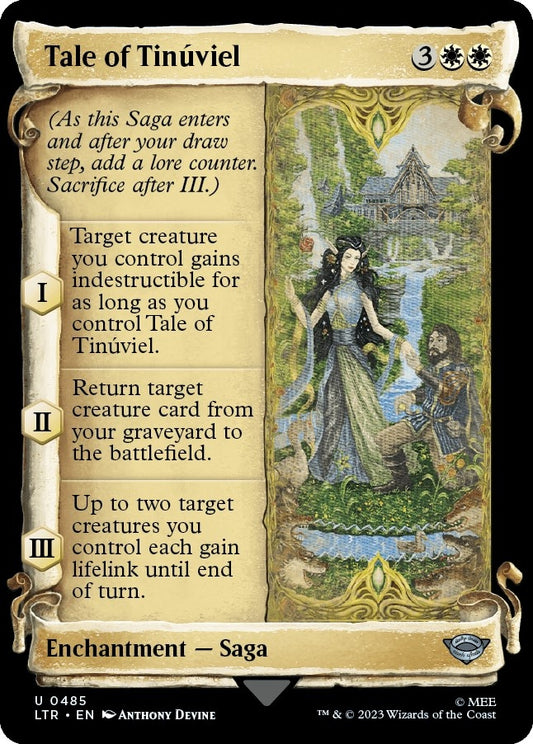 Tale of Tinuviel (Showcase Scrolls) (485) (Universes Beyond: The Lord of the Rings: Tales of Middle-earth)