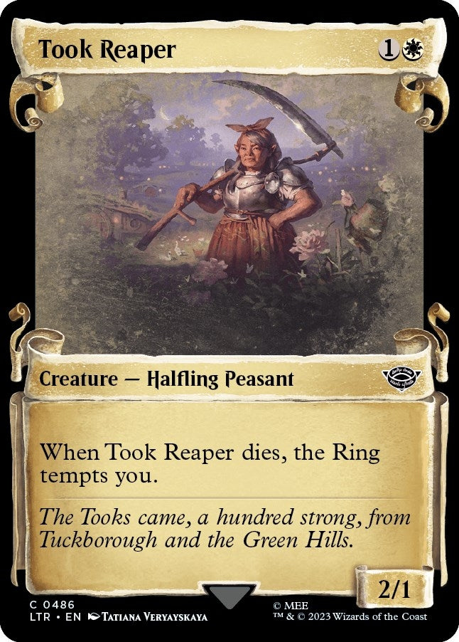 Took Reaper (Showcase Scrolls) (486) (Universes Beyond: The Lord of the Rings: Tales of Middle-earth)