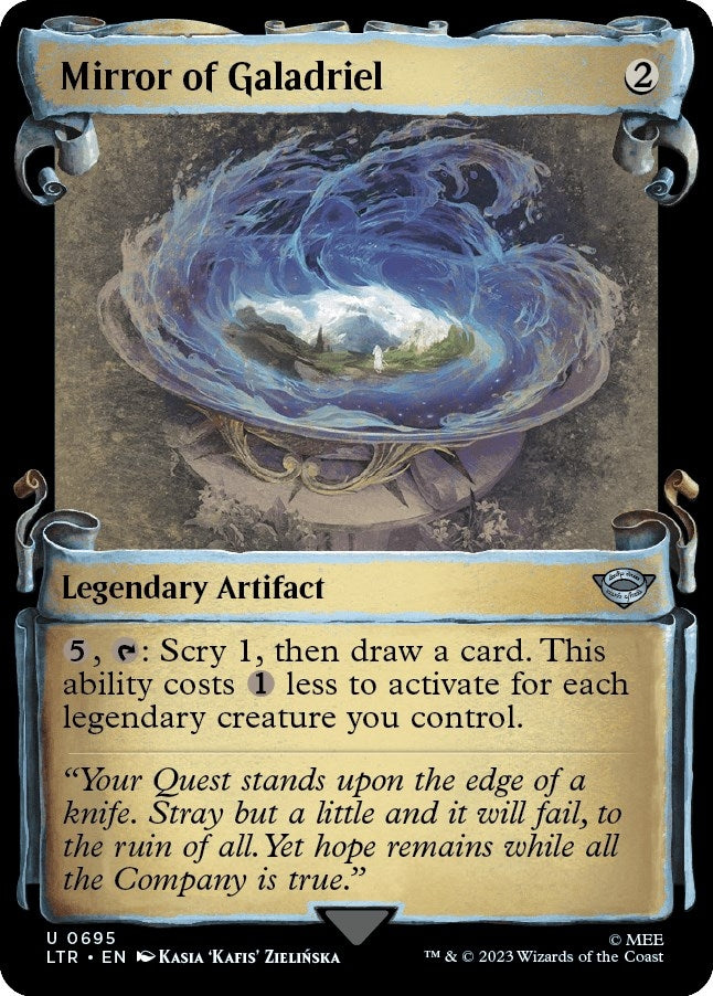 Mirror of Galadriel (Showcase Scrolls) (695) (Universes Beyond: The Lord of the Rings: Tales of Middle-earth)