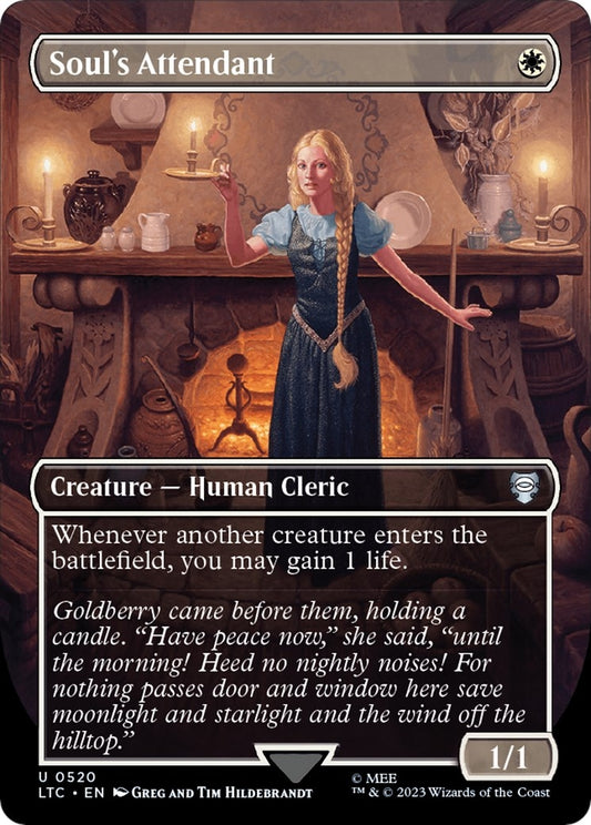 Soul's Attendant (Borderless) (520) (Commander: The Lord of the Rings: Tales of Middle-earth)