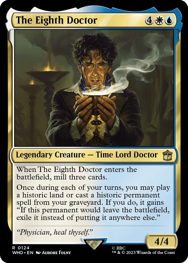 The Eighth Doctor (124) (Universes Beyond: Doctor Who)