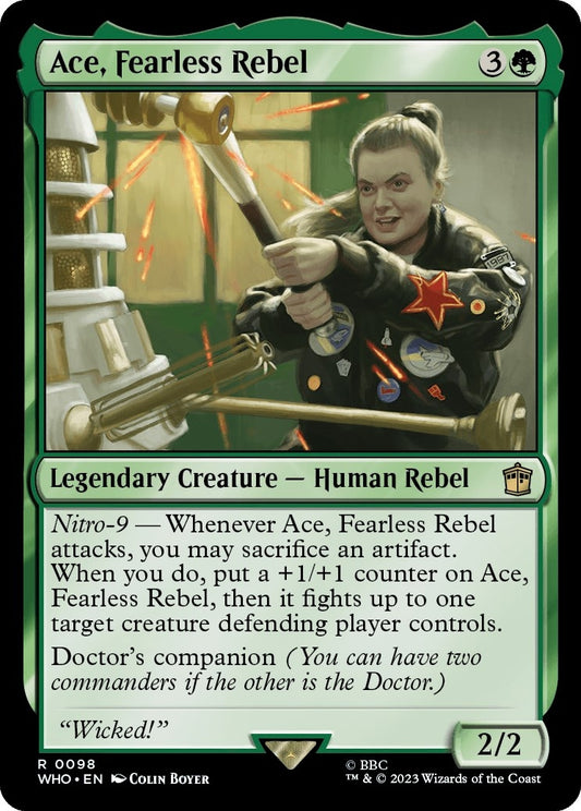 Ace, Fearless Rebel (98) (Universes Beyond: Doctor Who)