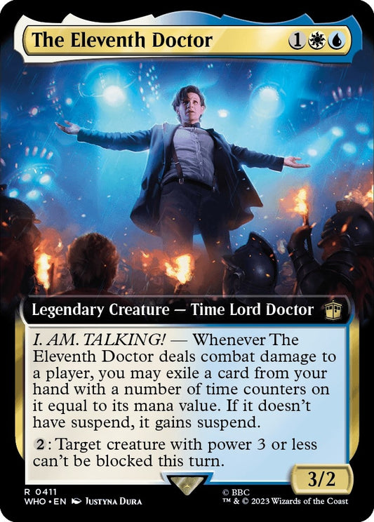 The Eleventh Doctor (Extended Art) (411) (Universes Beyond: Doctor Who)