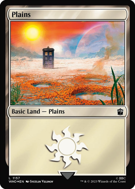 Plains (1157) (Surge Foil) (1157) (Universes Beyond: Doctor Who)