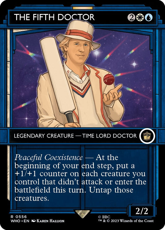The Fifth Doctor (Showcase) (556) (Universes Beyond: Doctor Who)