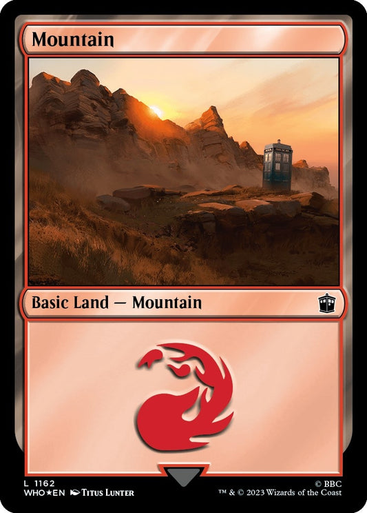 Mountain (1162) (Surge Foil) (1162) (Universes Beyond: Doctor Who)