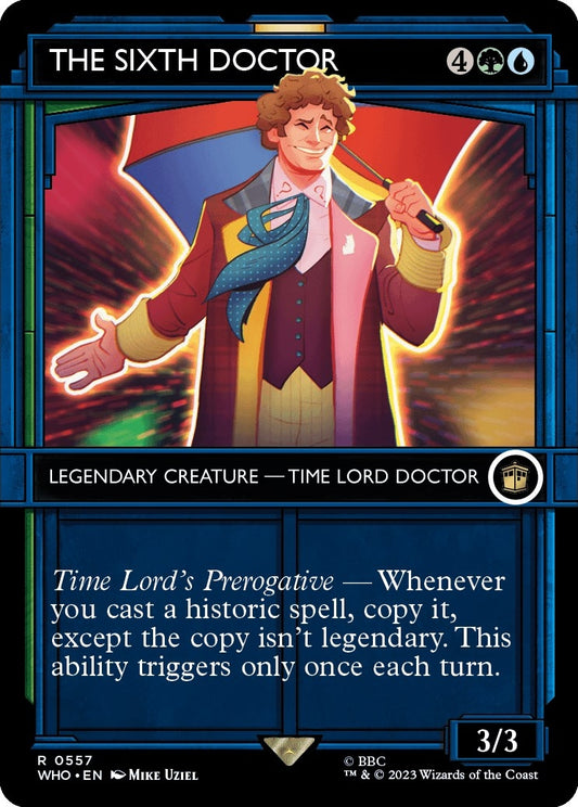 The Sixth Doctor (Showcase) (557) (Universes Beyond: Doctor Who)