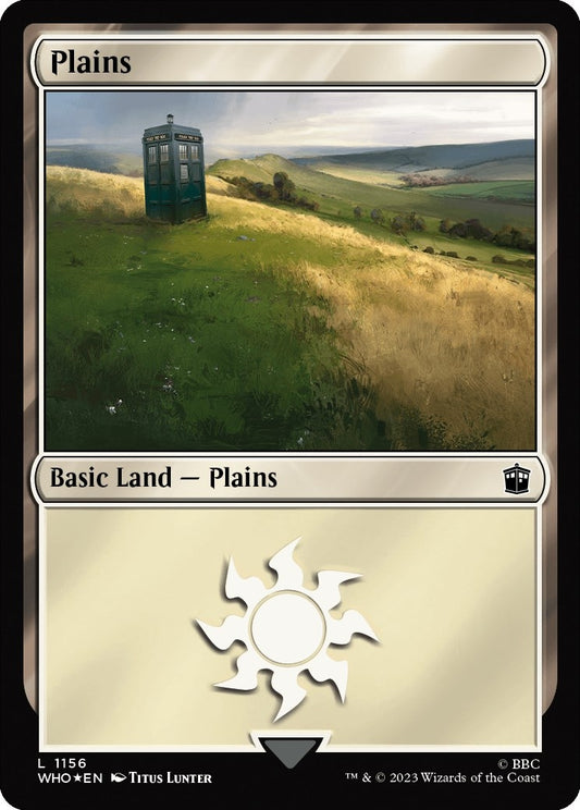 Plains (1156) (Surge Foil) (1156) (Universes Beyond: Doctor Who)