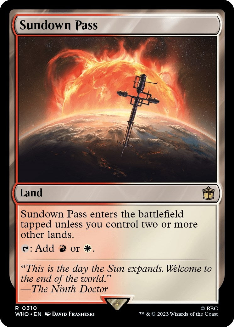 Sundown Pass (310) (Universes Beyond: Doctor Who)