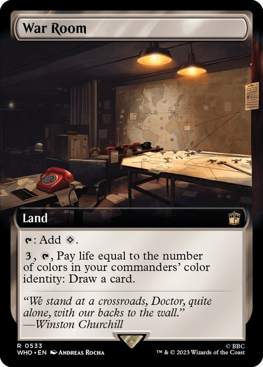 War Room (Extended Art) (533) (Universes Beyond: Doctor Who)