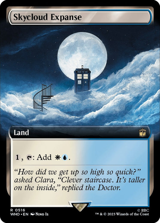 Skycloud Expanse (Extended Art) (516) (Universes Beyond: Doctor Who)