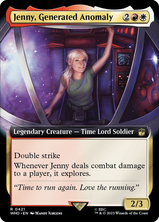 Jenny, Generated Anomaly (Extended Art) (421) (Universes Beyond: Doctor Who)