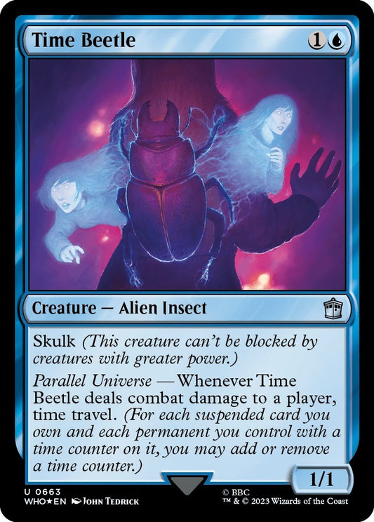 Time Beetle (Surge Foil) (663) (Universes Beyond: Doctor Who)