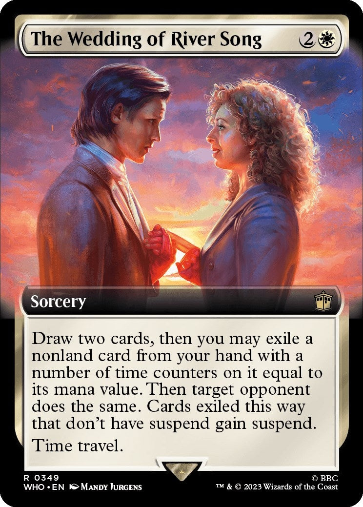 The Wedding of River Song (Extended Art) (349) (Universes Beyond: Doctor Who)