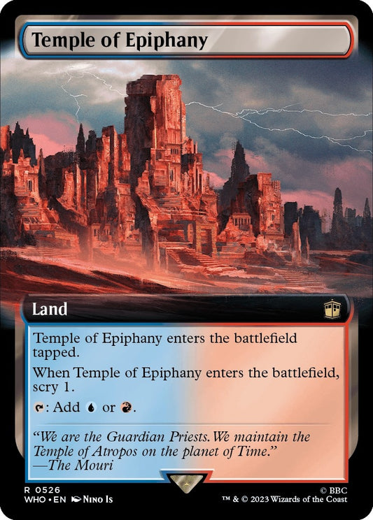 Temple of Epiphany (Extended Art) (526) (Universes Beyond: Doctor Who)