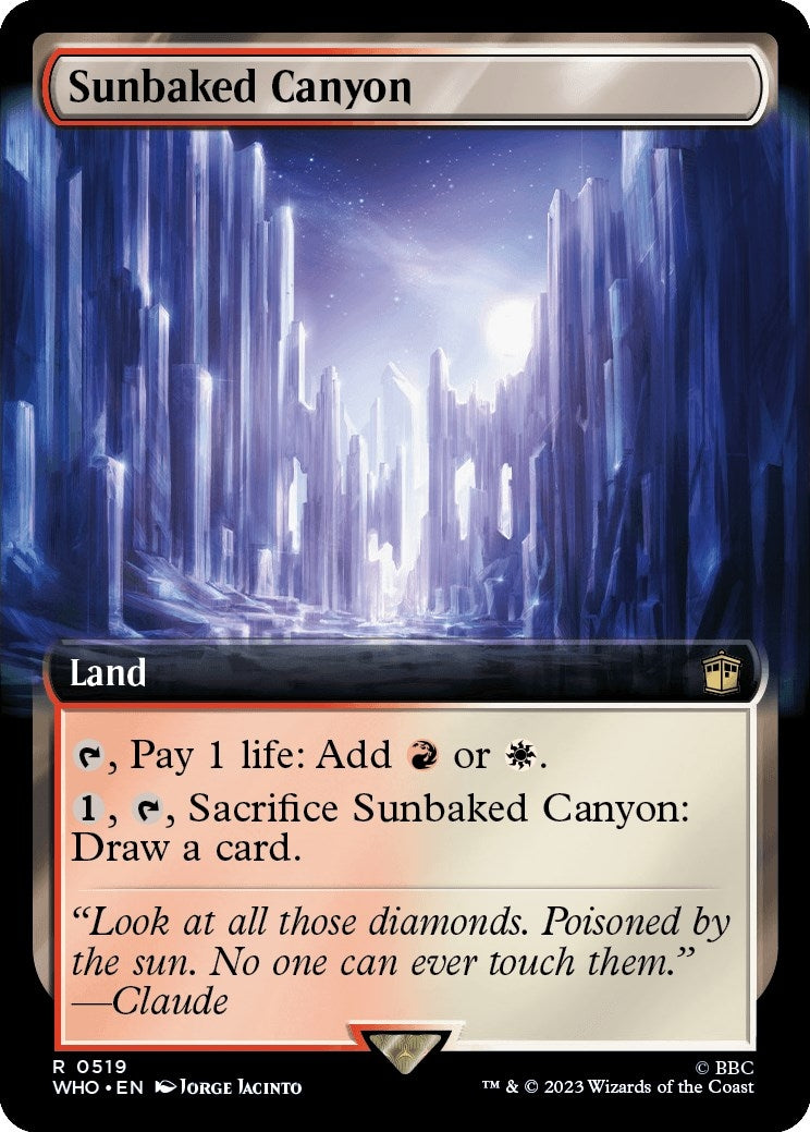 Sunbaked Canyon (Extended Art) (519) (Universes Beyond: Doctor Who)
