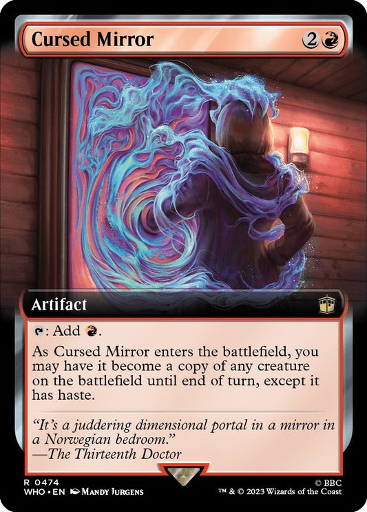 Cursed Mirror (Extended Art) (474) (Universes Beyond: Doctor Who)