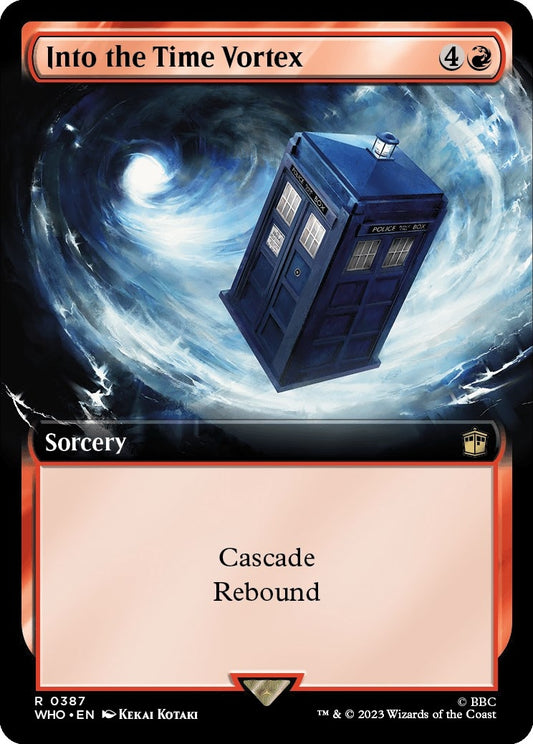 Into the Time Vortex (Extended Art) (387) (Universes Beyond: Doctor Who)