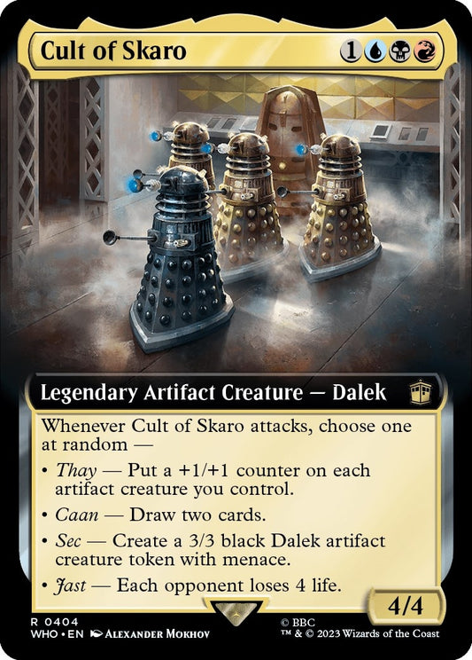 Cult of Skaro (Extended Art) (404) (Universes Beyond: Doctor Who)