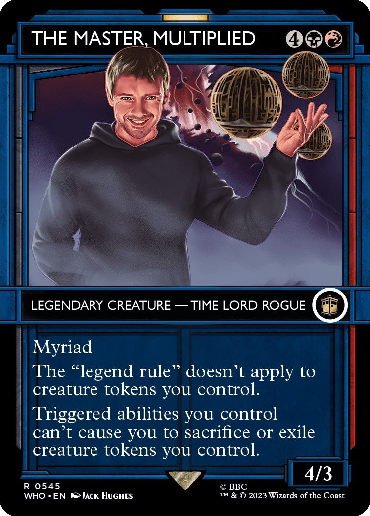 The Master, Multiplied (Showcase) (545) (Universes Beyond: Doctor Who)