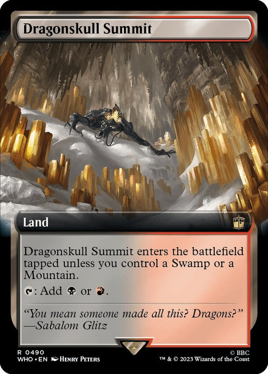 Dragonskull Summit (Extended Art) (490) (Universes Beyond: Doctor Who)
