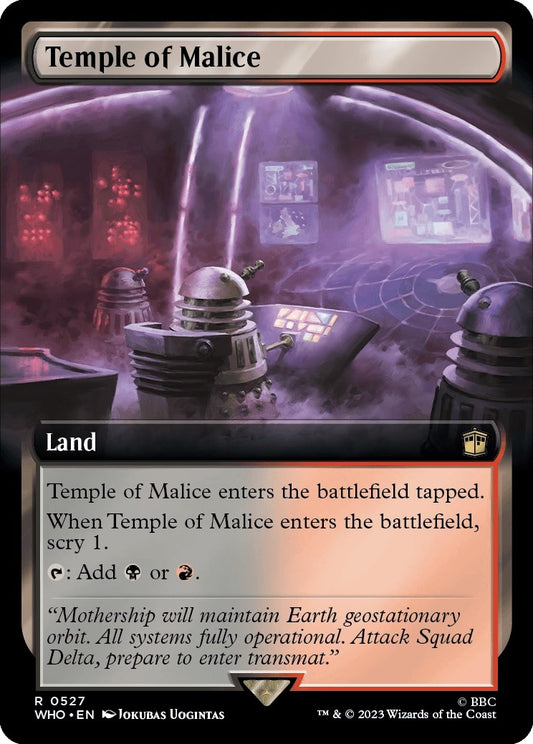 Temple of Malice (Extended Art) (527) (Universes Beyond: Doctor Who)