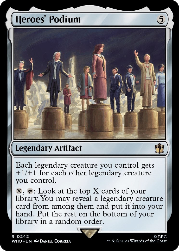Heroes' Podium (242) (Universes Beyond: Doctor Who)