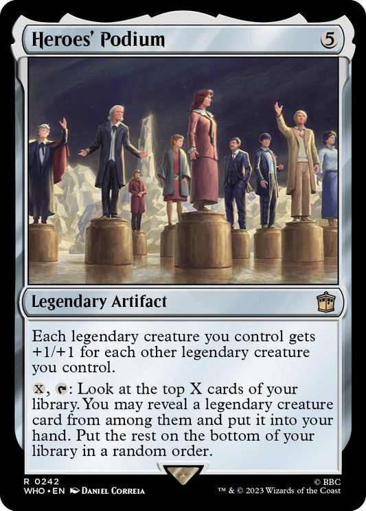 Heroes' Podium (242) (Universes Beyond: Doctor Who)