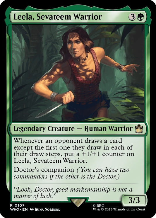 Leela, Sevateem Warrior (107) (Universes Beyond: Doctor Who)