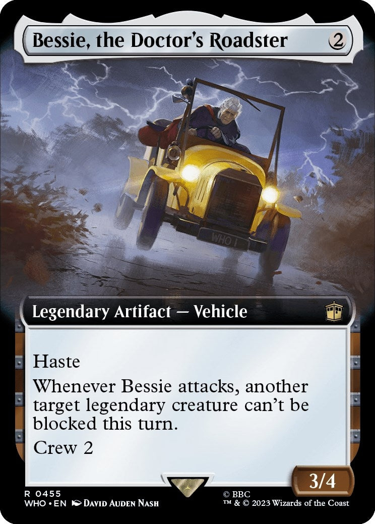 Bessie, the Doctor's Roadster (Extended Art) (455) (Universes Beyond: Doctor Who)