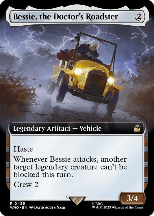 Bessie, the Doctor's Roadster (Extended Art) (455) (Universes Beyond: Doctor Who)