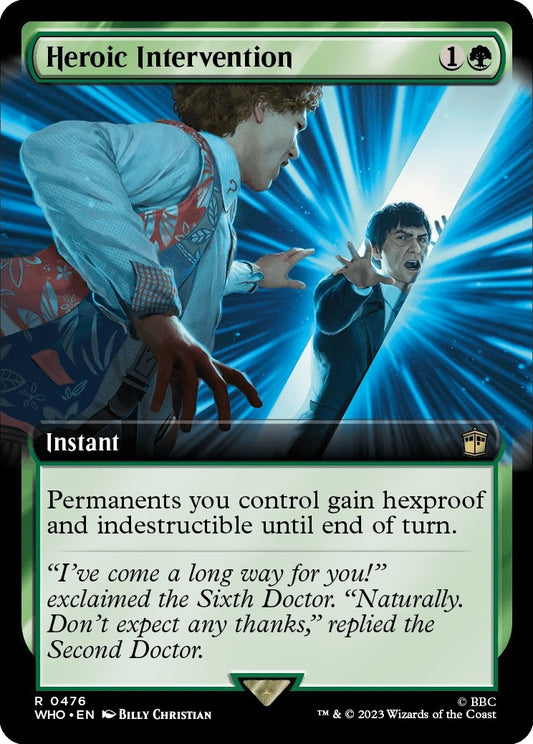 Heroic Intervention (Extended Art) (476) (Universes Beyond: Doctor Who)