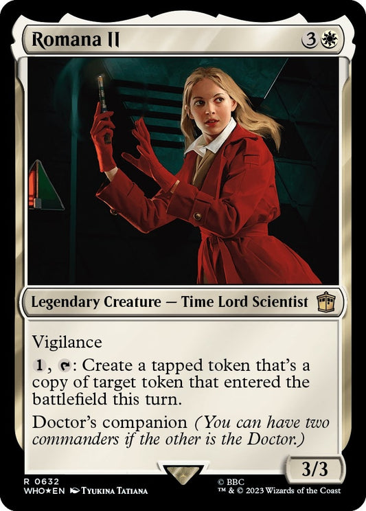 Romana II (Surge Foil) (632) (Universes Beyond: Doctor Who)