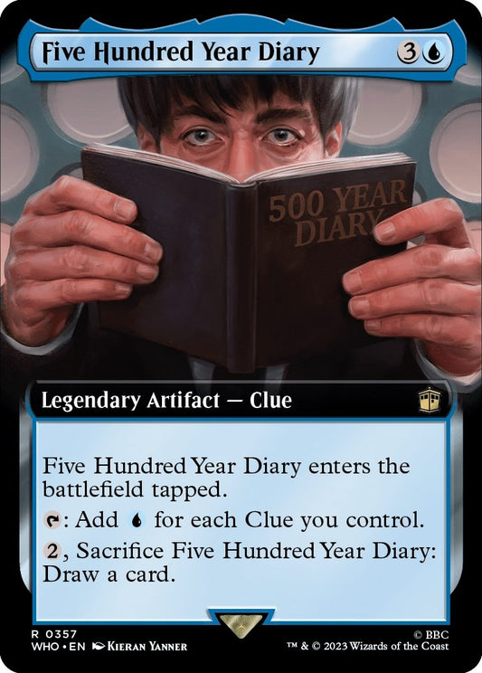 Five Hundred Year Diary (Extended Art) (357) (Universes Beyond: Doctor Who)