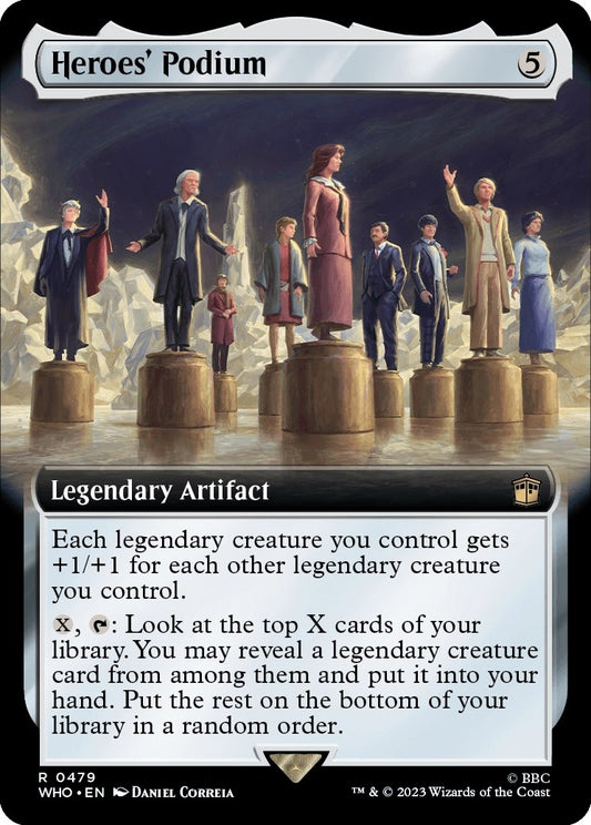 Heroes' Podium (Extended Art) (479) (Universes Beyond: Doctor Who)