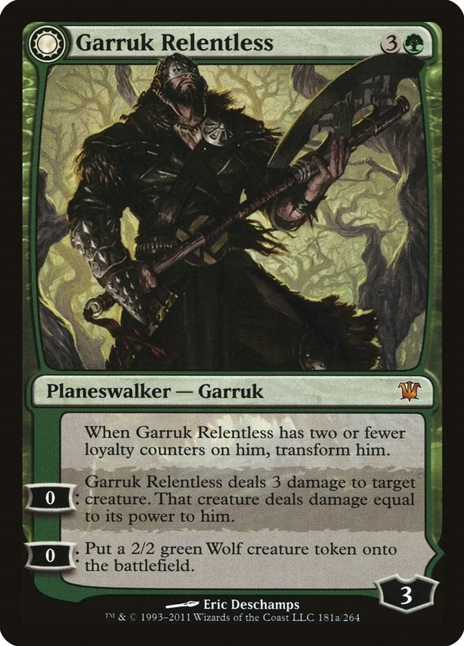 Garruk Relentless (181) (Innistrad)