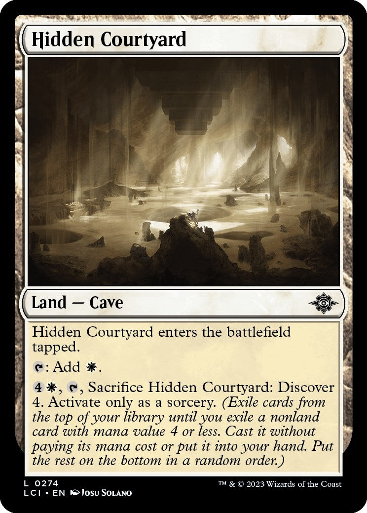 Hidden Courtyard (274) (The Lost Caverns of Ixalan)