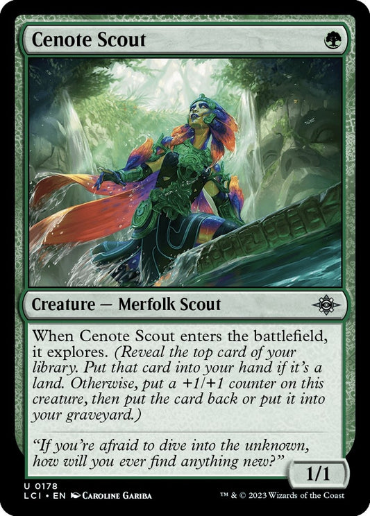 Cenote Scout (178) (The Lost Caverns of Ixalan)