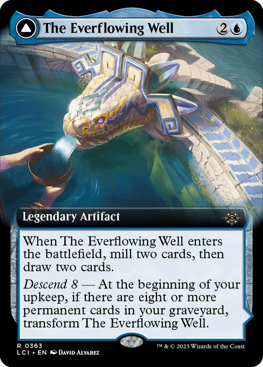The Everflowing Well (Extended Art) (363) (The Lost Caverns of Ixalan)