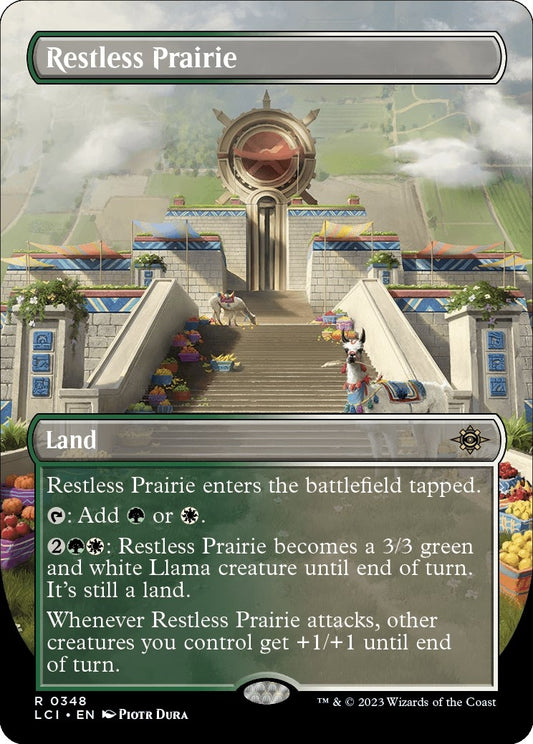 Restless Prairie (Borderless) (348) (The Lost Caverns of Ixalan)