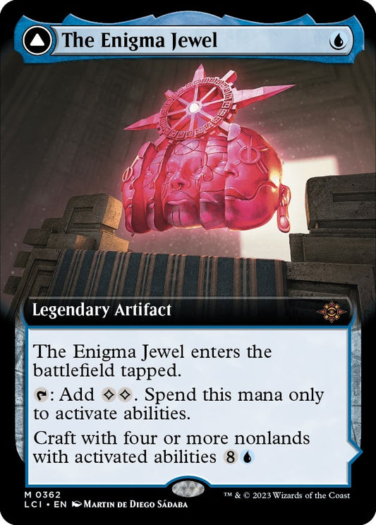 The Enigma Jewel (Extended Art) (362) (The Lost Caverns of Ixalan)