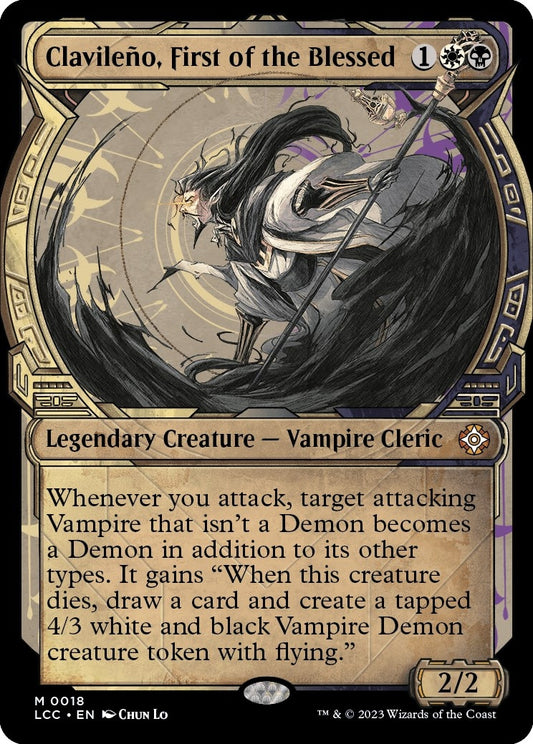 Clavileno, First of the Blessed (Showcase) (18) (Commander: The Lost Caverns of Ixalan)