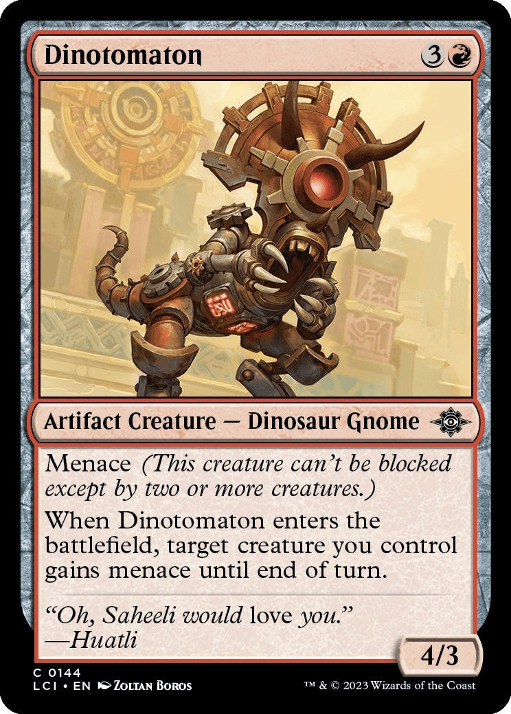 Dinotomaton (144) (The Lost Caverns of Ixalan)