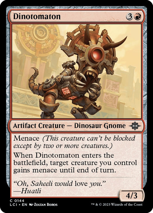 Dinotomaton (144) (The Lost Caverns of Ixalan)
